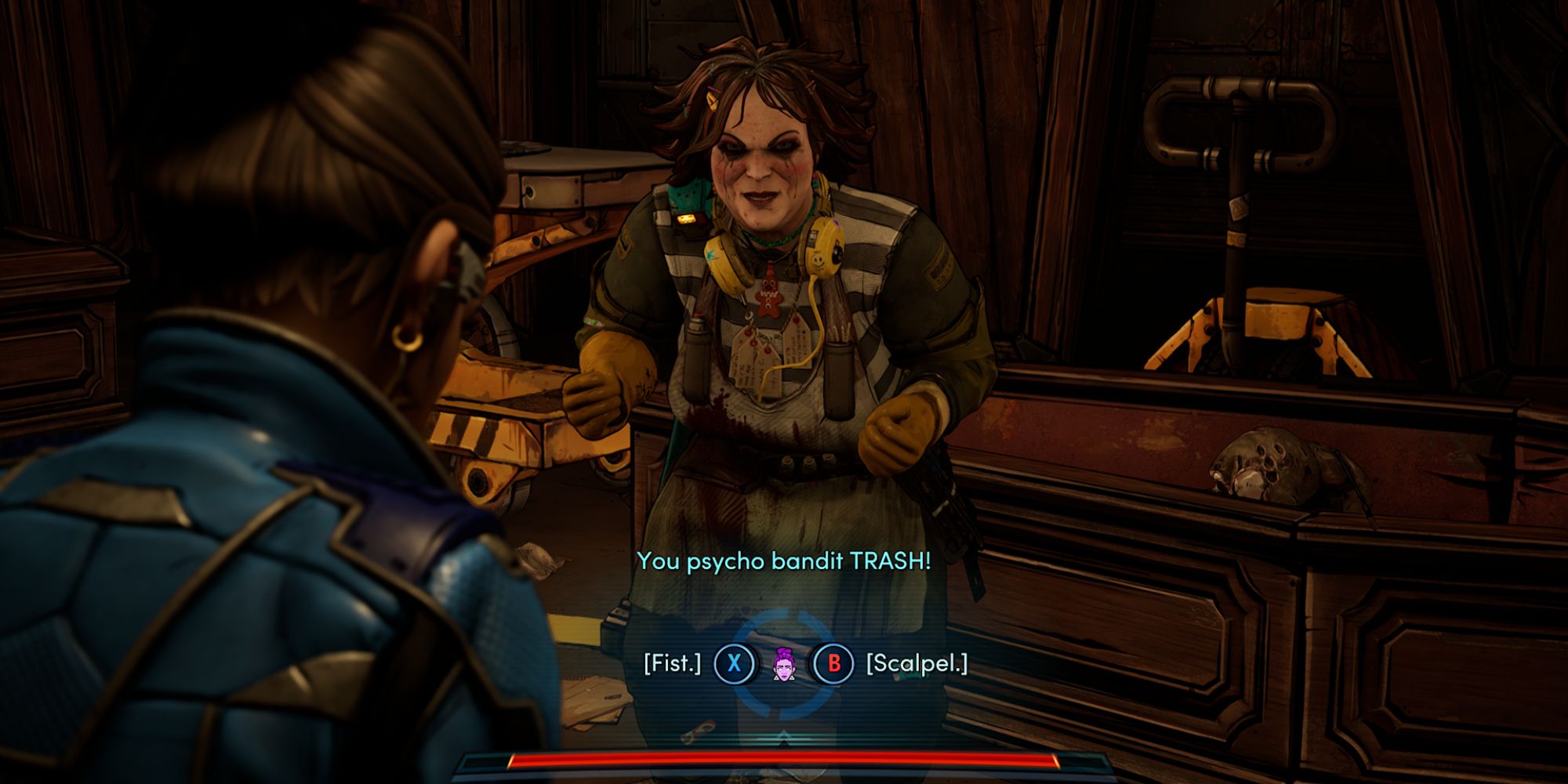 New Tales From The Borderlands Screenshot Of Fist Or Scalpel