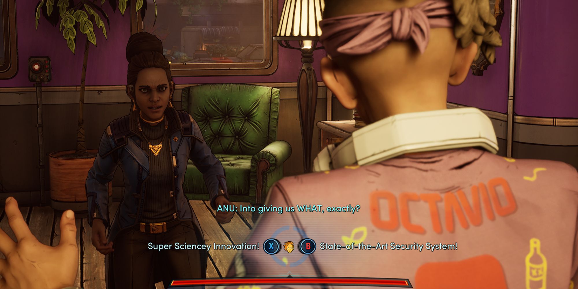 New Tales From The Borderlands Screenshot Of Security Measure Choice