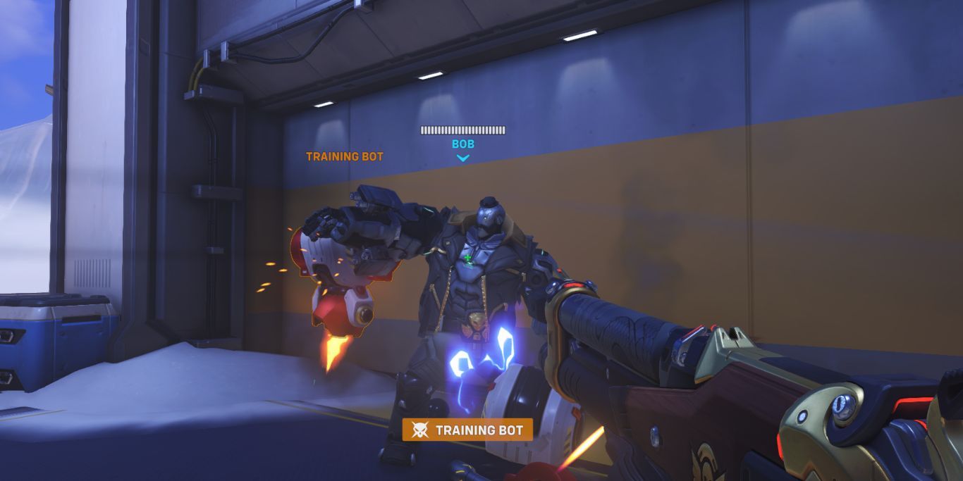 Overwatch 2 Ashe Bob Shooting At Enemies