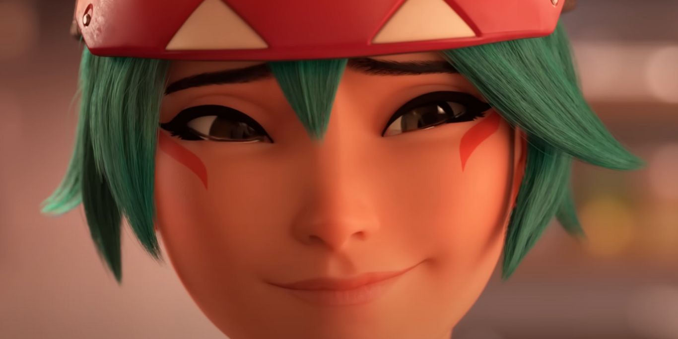 Overwatch 2 Kiriko Smiling Close Up Picture From Cinematic
