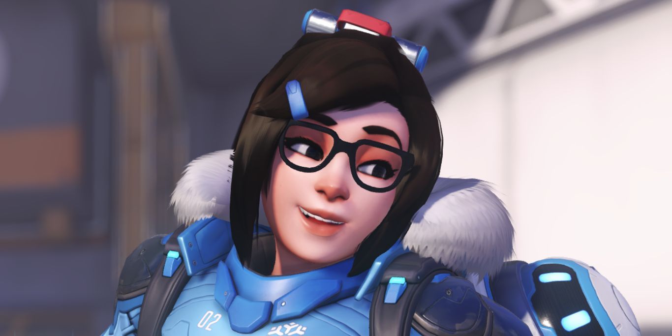 Overwatch 2 Mei In-Game Pose Closeup