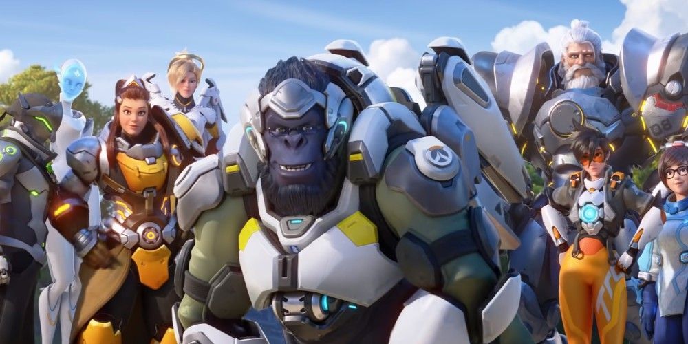 Overwatch 2 pro tips classes tank dps support Winston, Reinhardt, Bridgette, Genji, Mercy, Mei, Echo