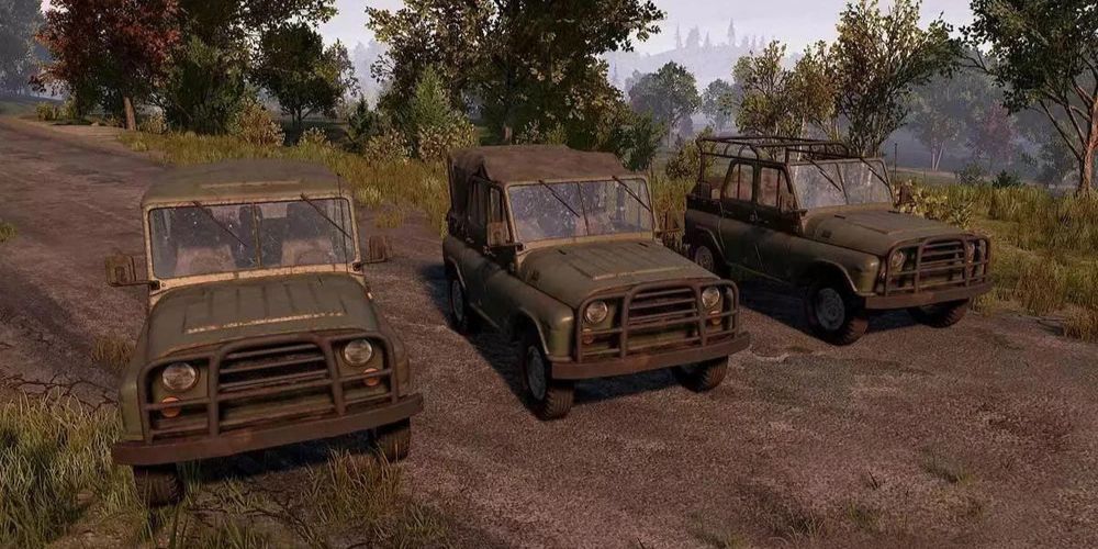 PUBG UAZ Variants