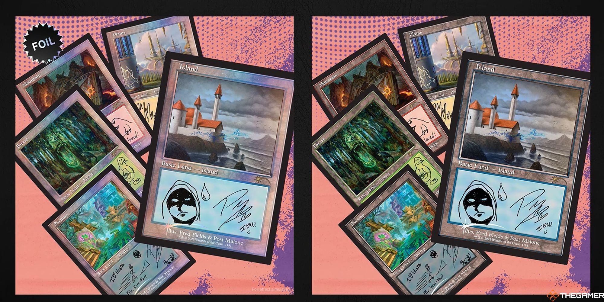 Magic The Gathering's Secret Lair October Superdrop Includes Post Malone, Junji Ito, And Yoji