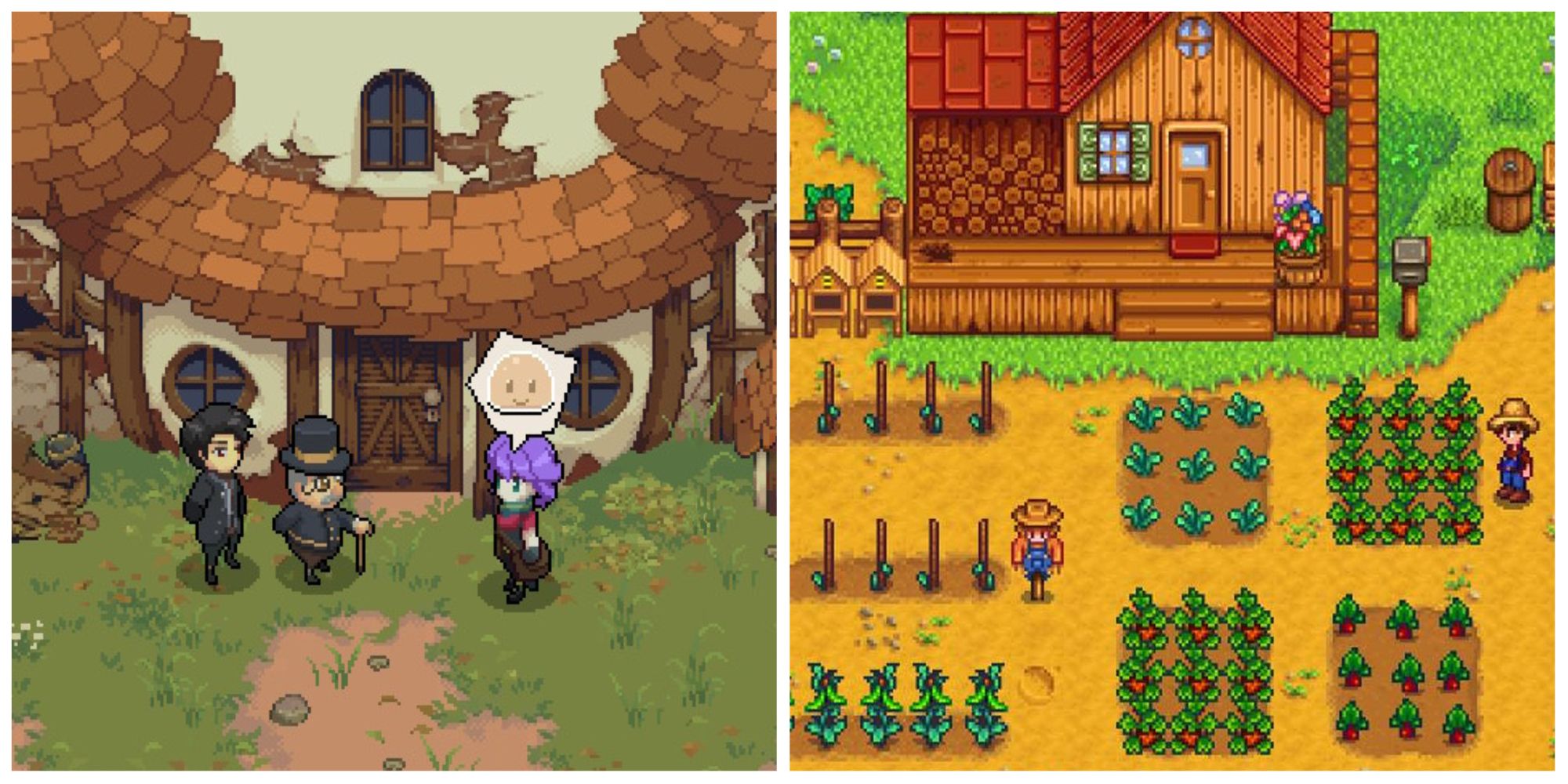 Potion Permit and Stardew Valley Collage