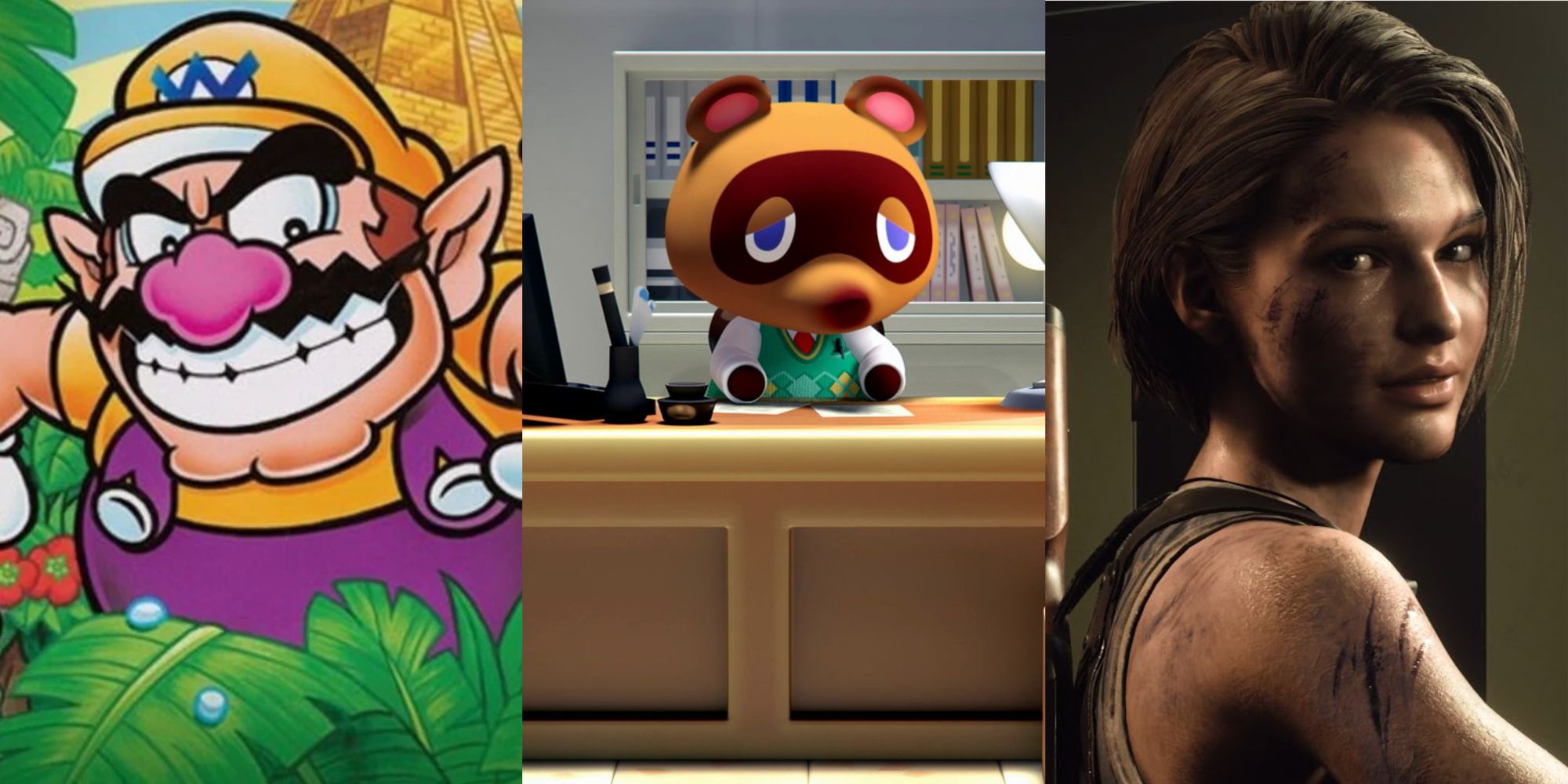 Characters Who Should Run For President - Wario, Tom Nook, Jill Valentine