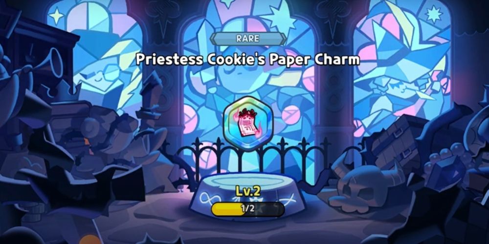 Priestess Cookie's Paper Charm in Cookie Run Kingdom