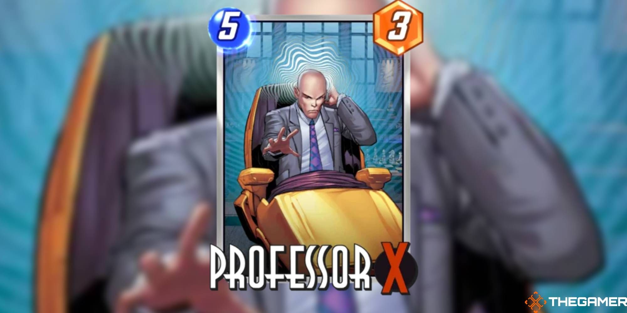 Professor X Marvel Snap Card