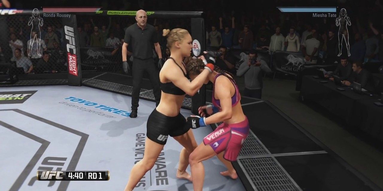 Ronda Rousey UFC 4 Gameplay