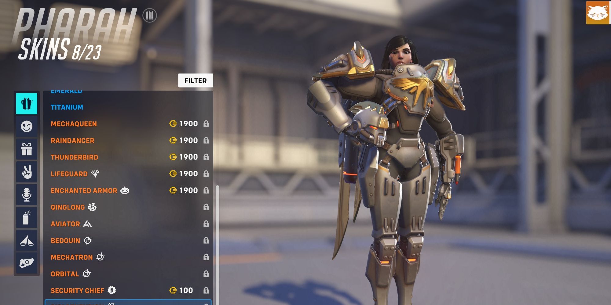 Sky Centurion Pharah Skin