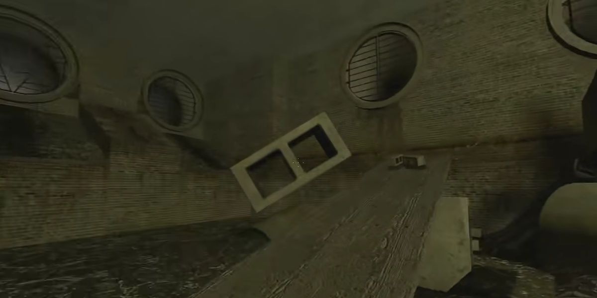 Solving the seesaw puzzle in Half-Life 2.