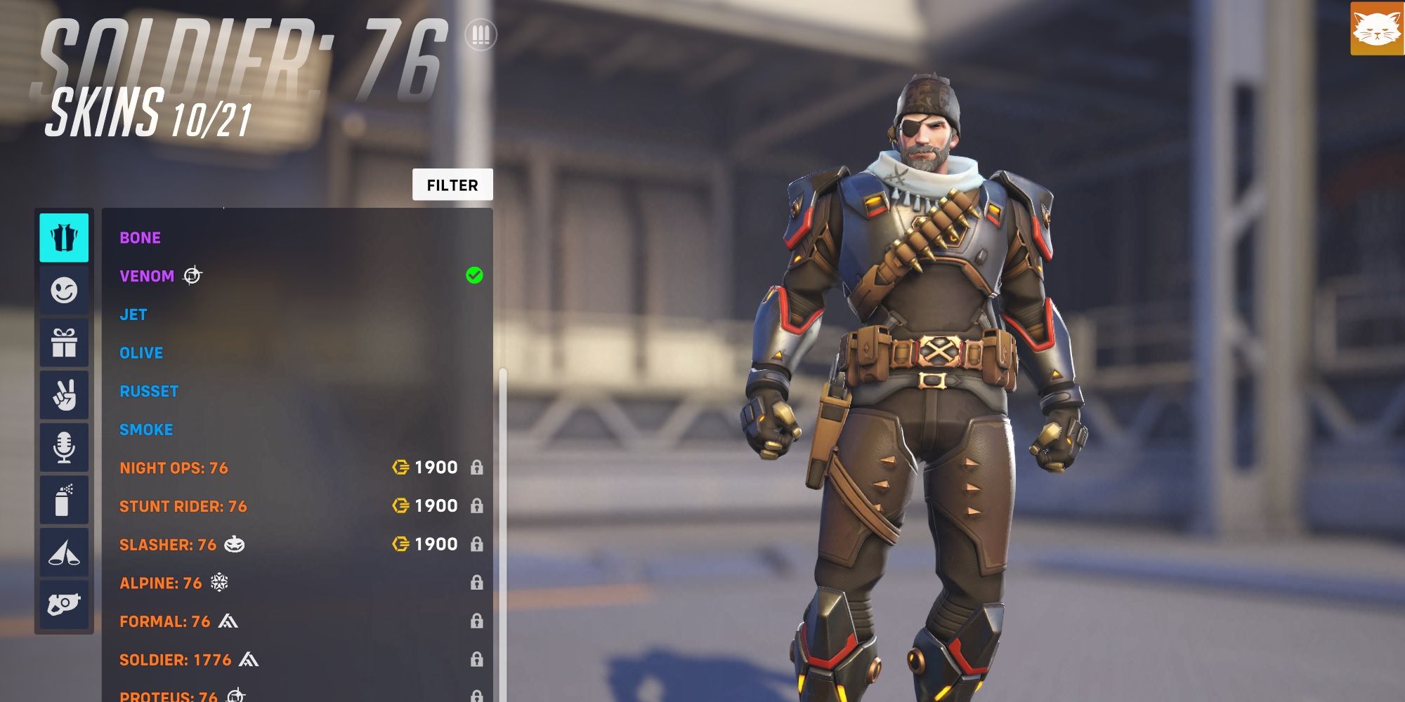 Space Raider Soldier 76 Skin