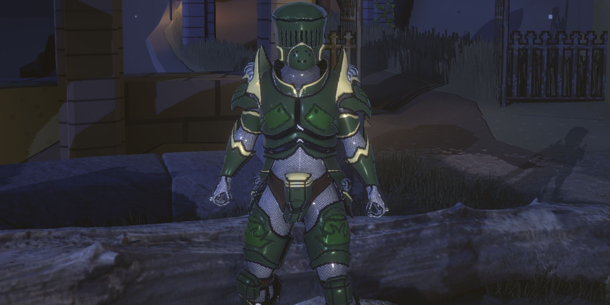 Master Chief's Armor from Halo in The Last Hero of Nostalgaia