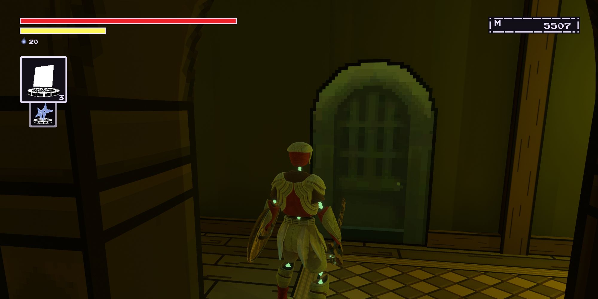 An Unstable Door in The Last Hero of Nostalgaia