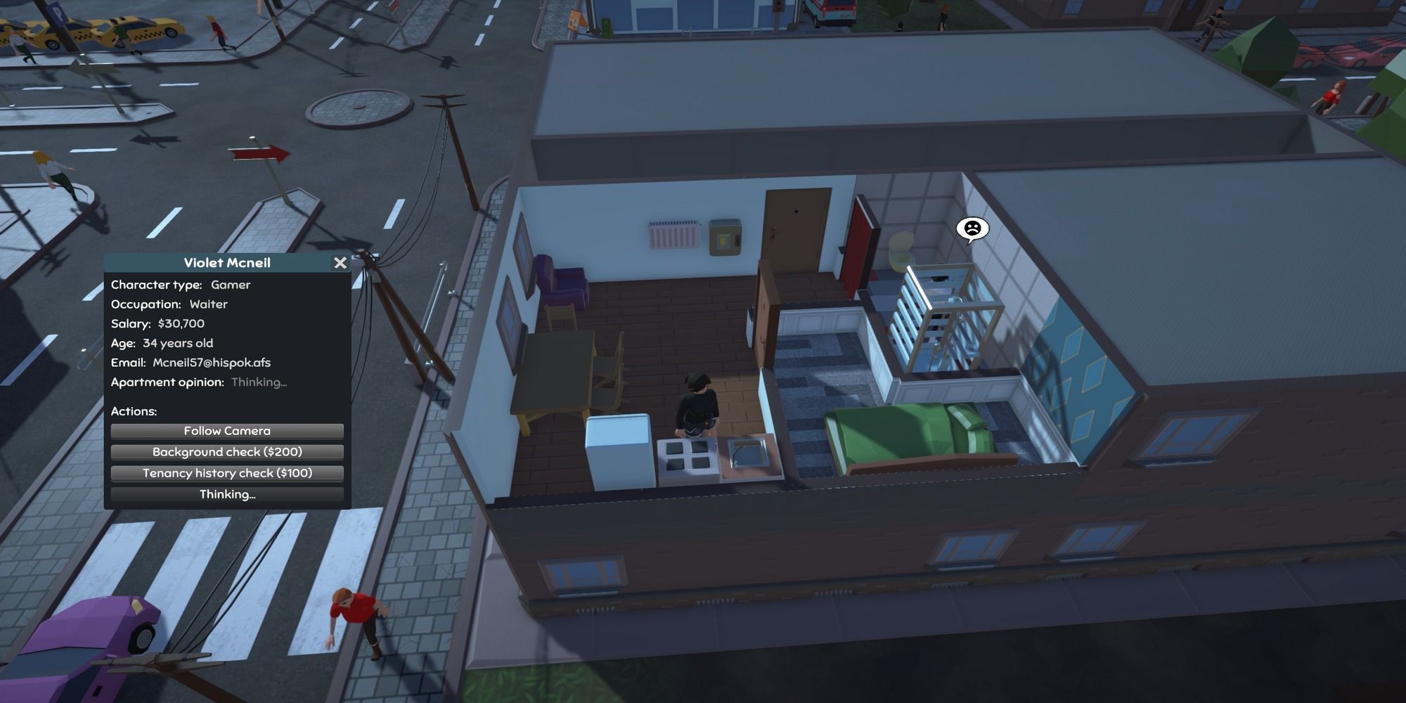 The Tenants tenant standing in apartment