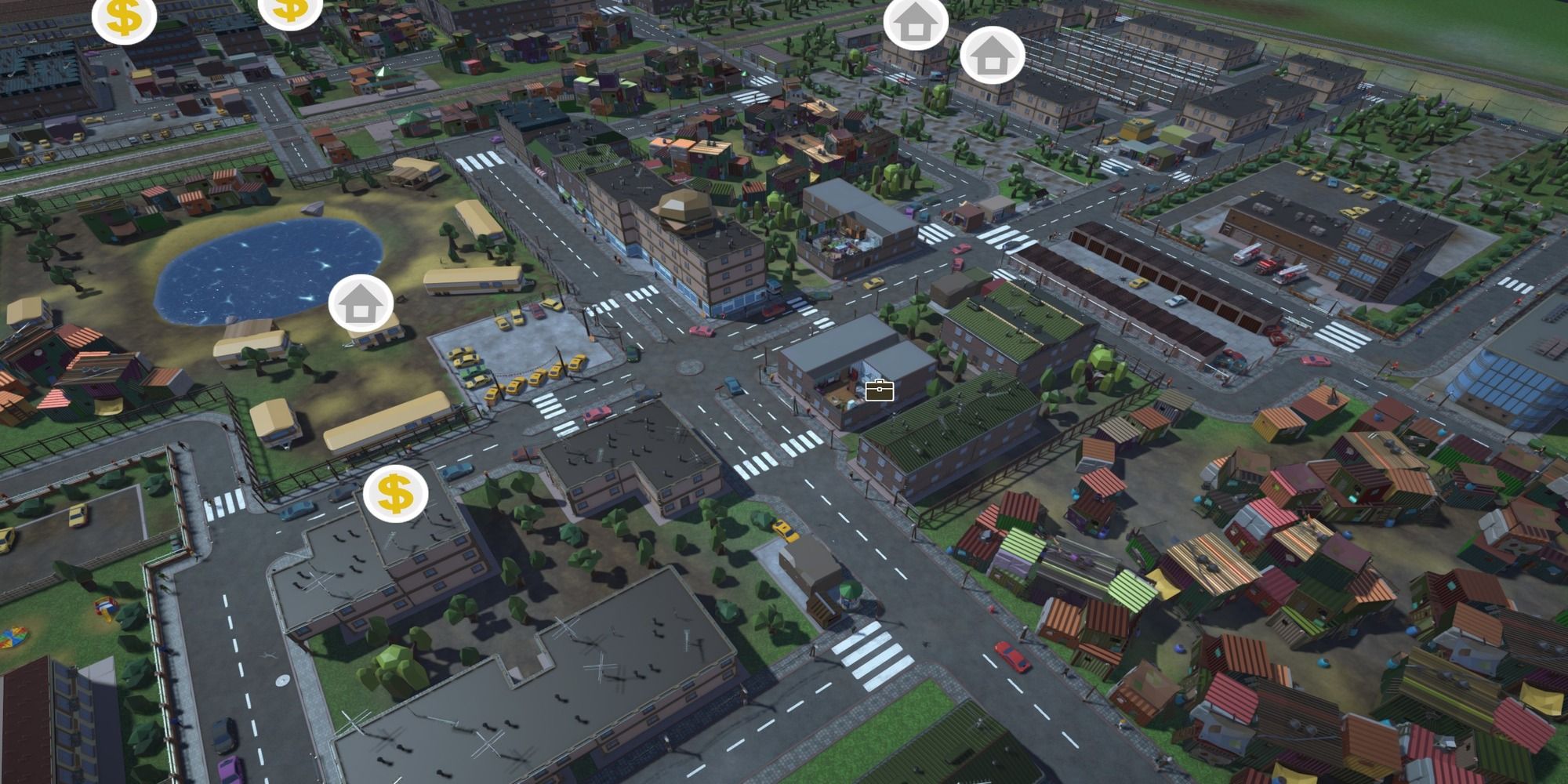 The Tenants map of the city