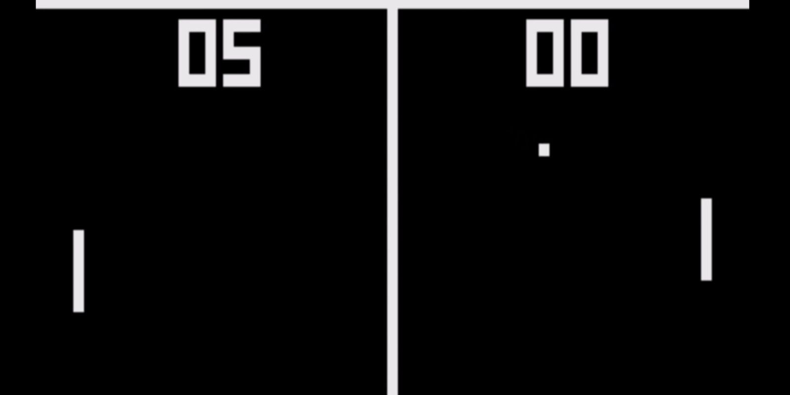 The game of Pong included in Mortal Kombat 2.