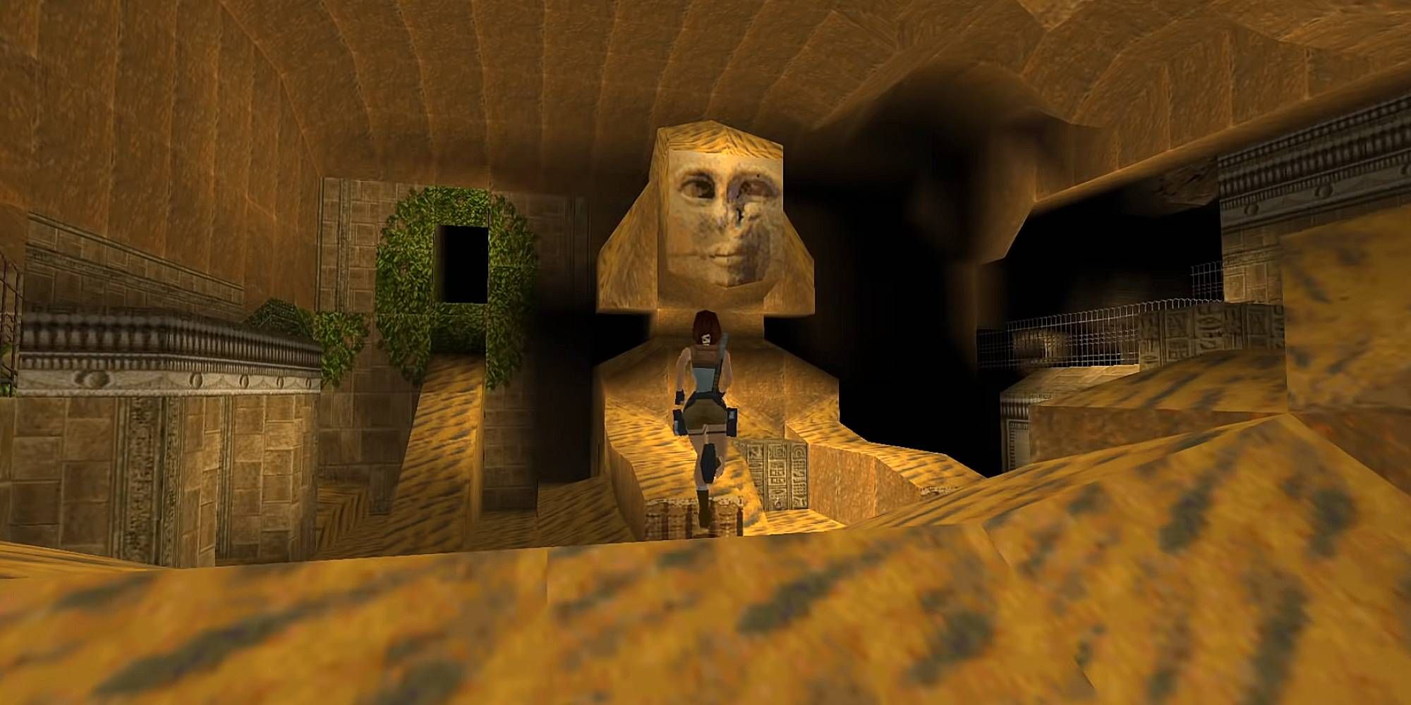 Lara Croft adventures in Egypt in Tomb Raider 1996.