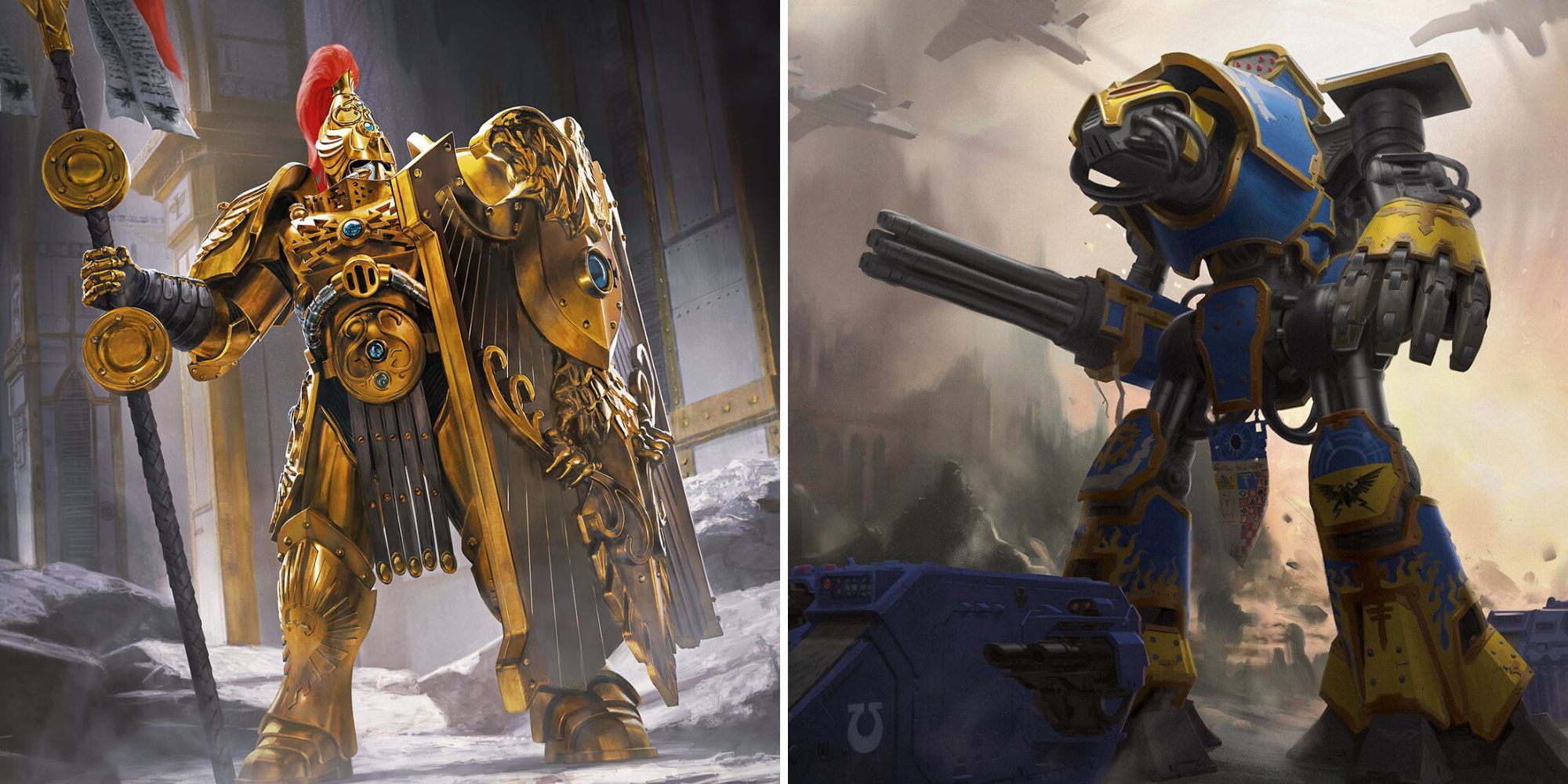 warhammer praetor and reaver titan