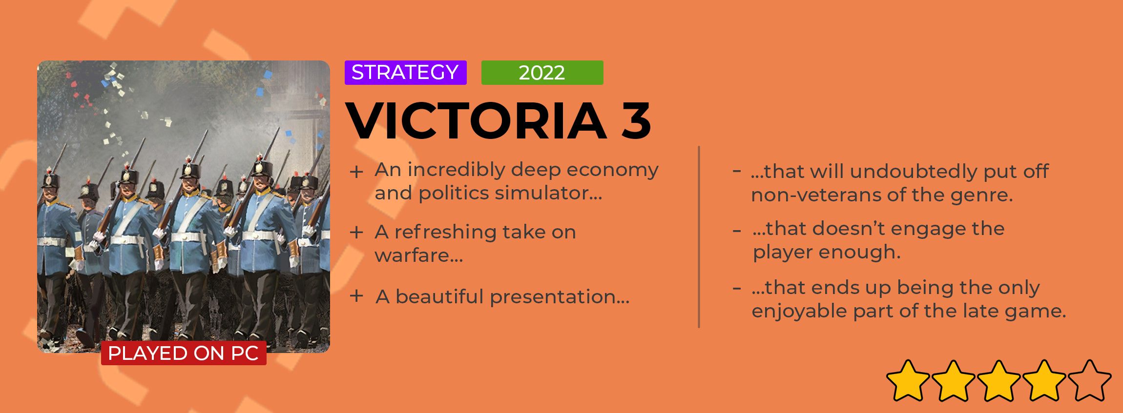 Victoria 3 Review - The Grandest Of Grand Strategies