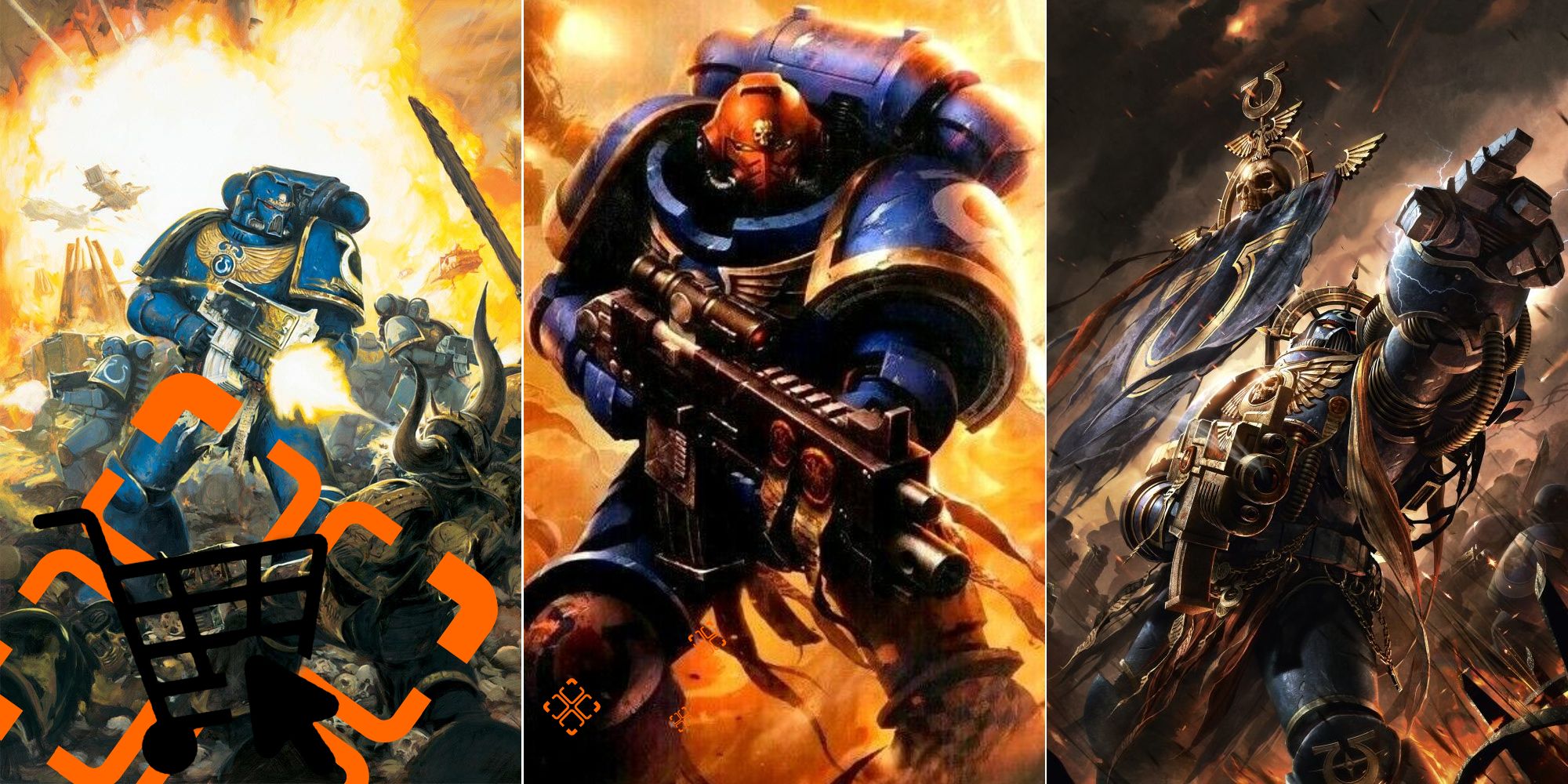 Space Marines Codex Covers