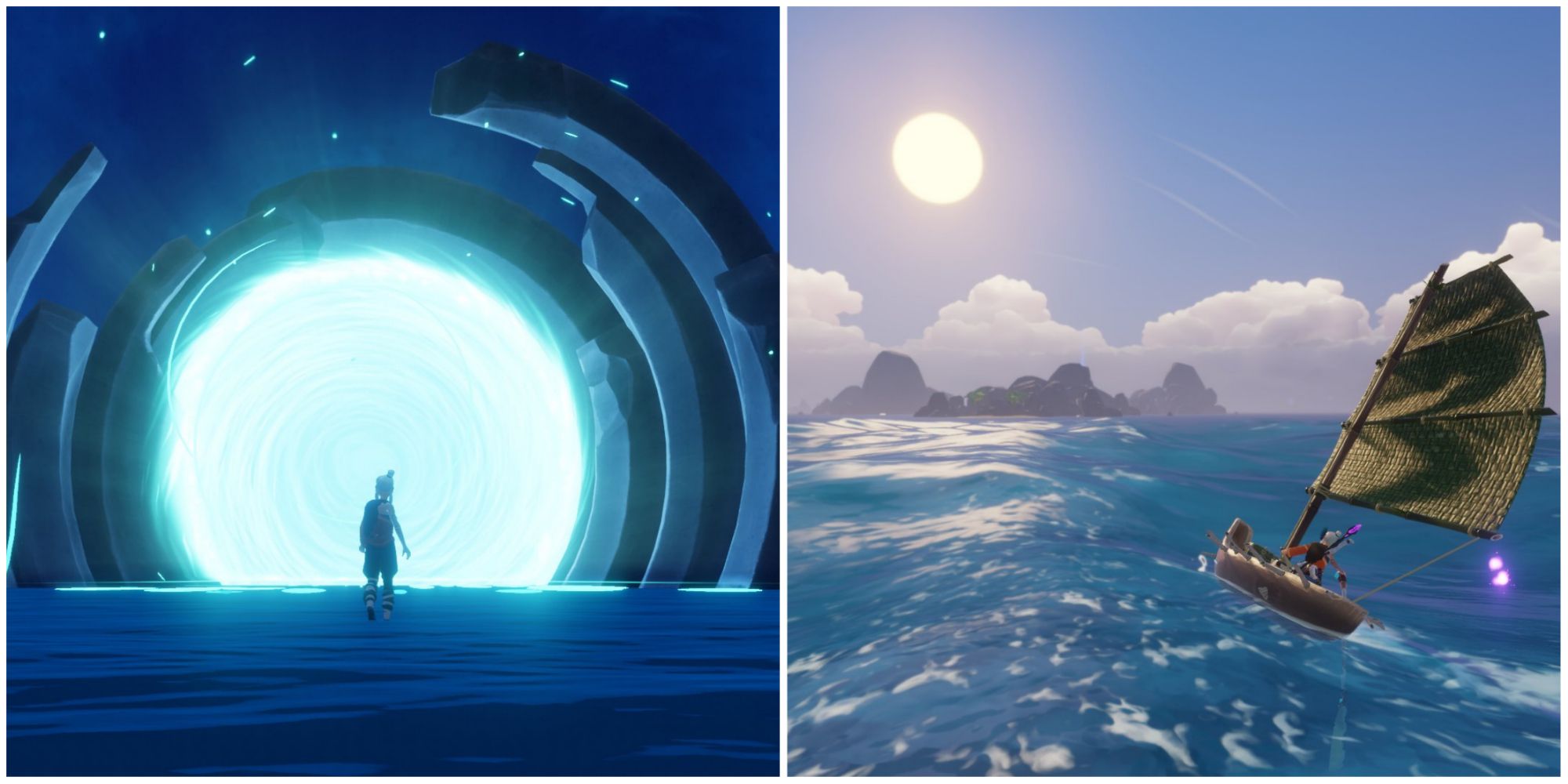 A Portal And Sailing In Windbound