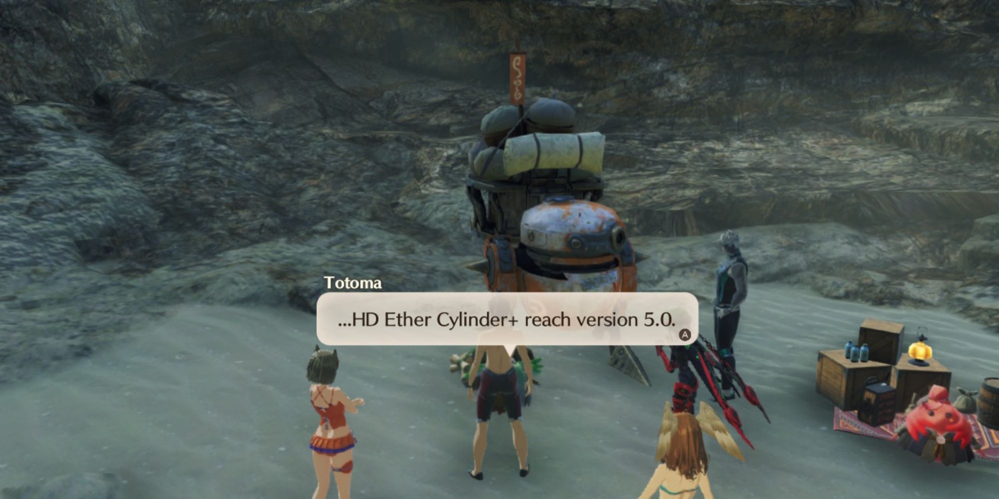 Upgrading the HD Ether Cylinder+ to Version 5.0 in Xenoblade Chronicles 3
