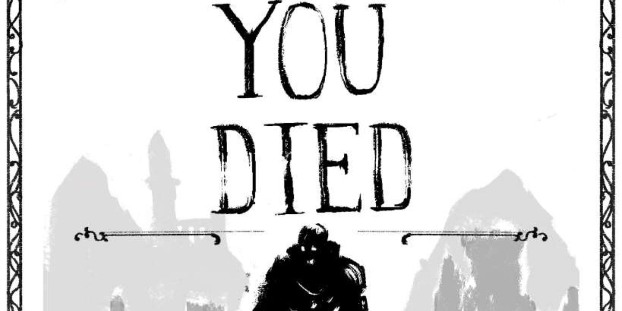 You Died TTRPG Cover