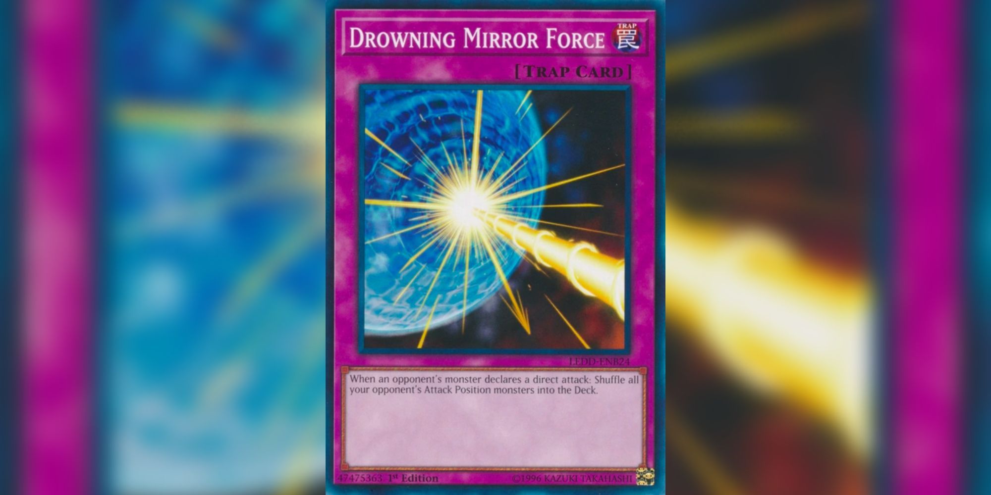 Drowning Mirror Force card in Yu-Gi-Oh!