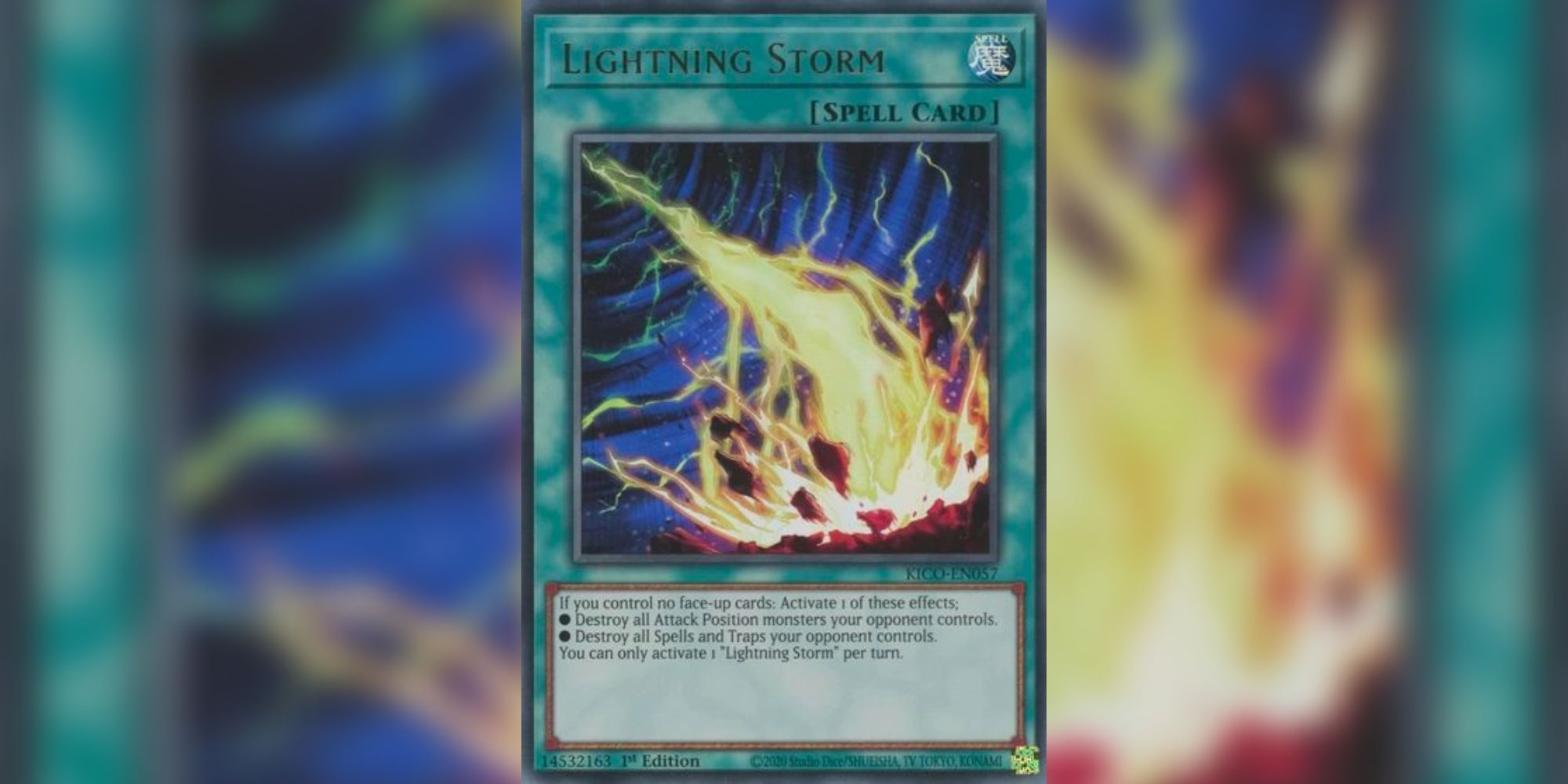 Lightning Storm card in Yu-Gi-Oh!