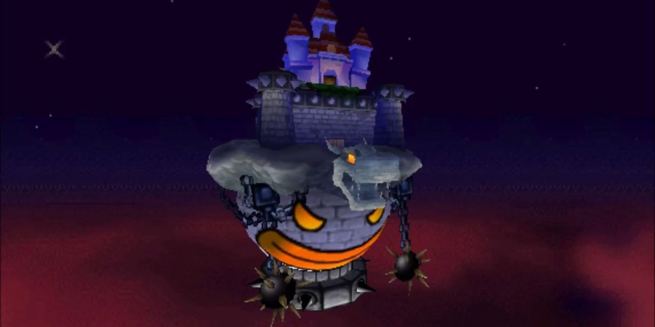 Bowser's Castle in Paper Mario