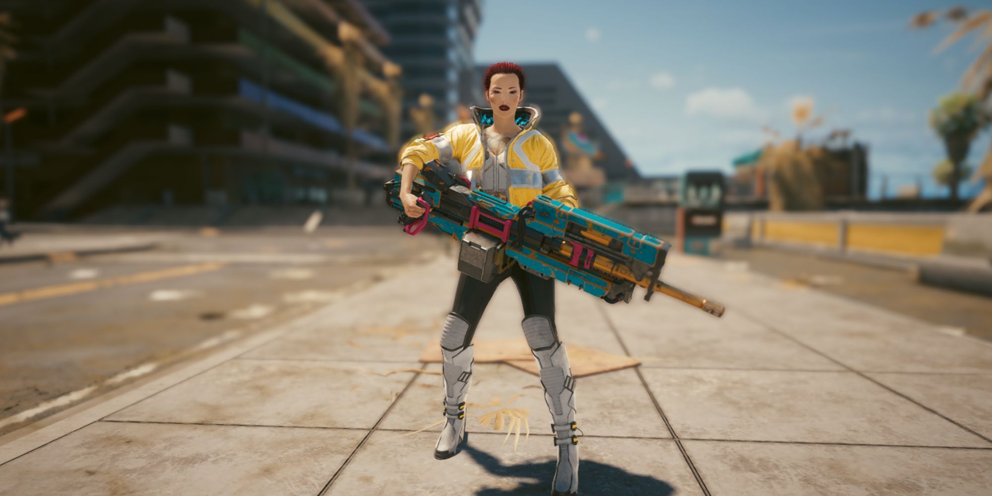 Cyberpunk 2077 Fan Returns Rebecca's Gun To Her Apartment