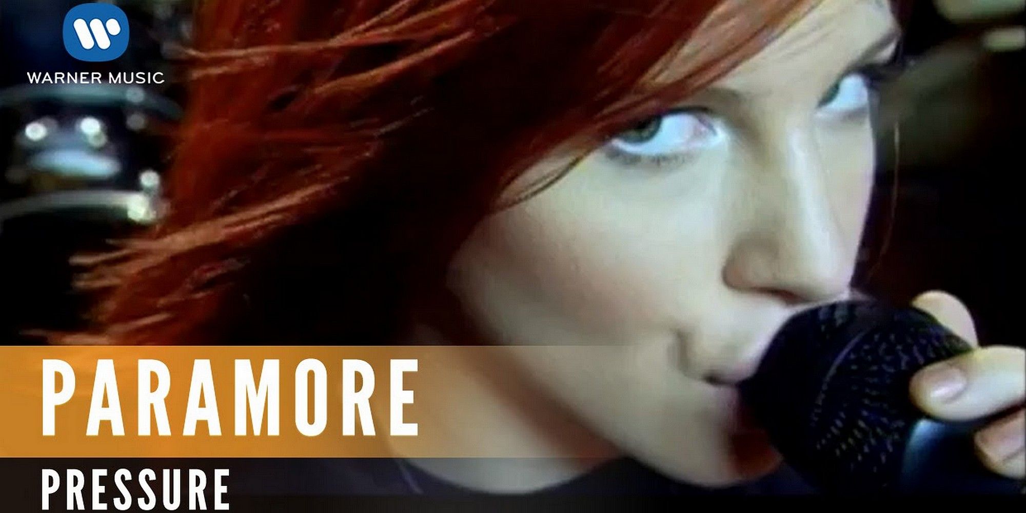 haley williams of paramore for the pressure music video thumbnail