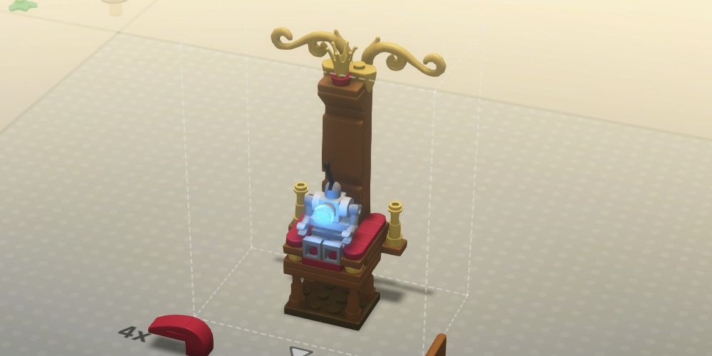 medieval throne complete