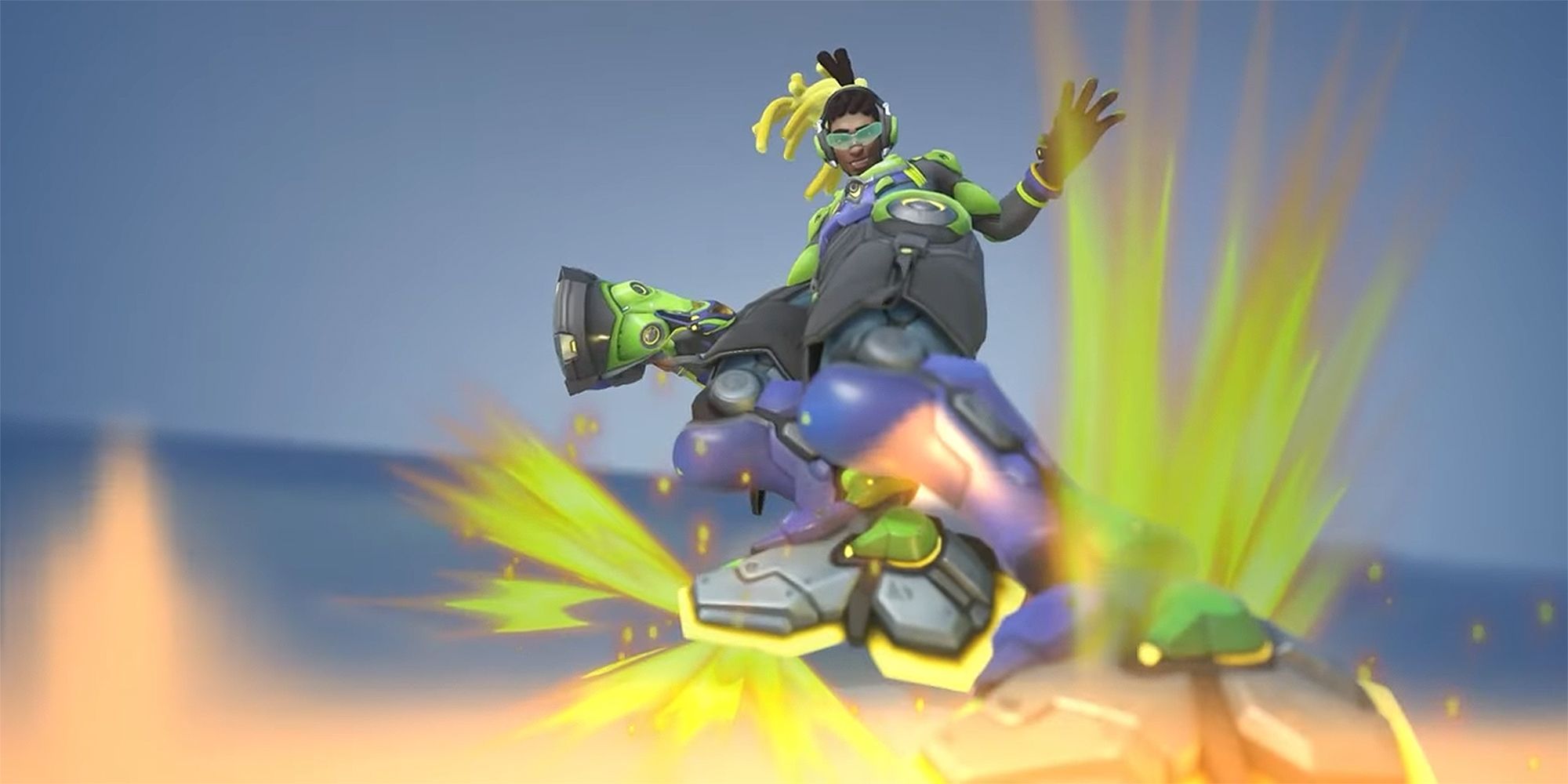 lucio sliding in his highlight intro