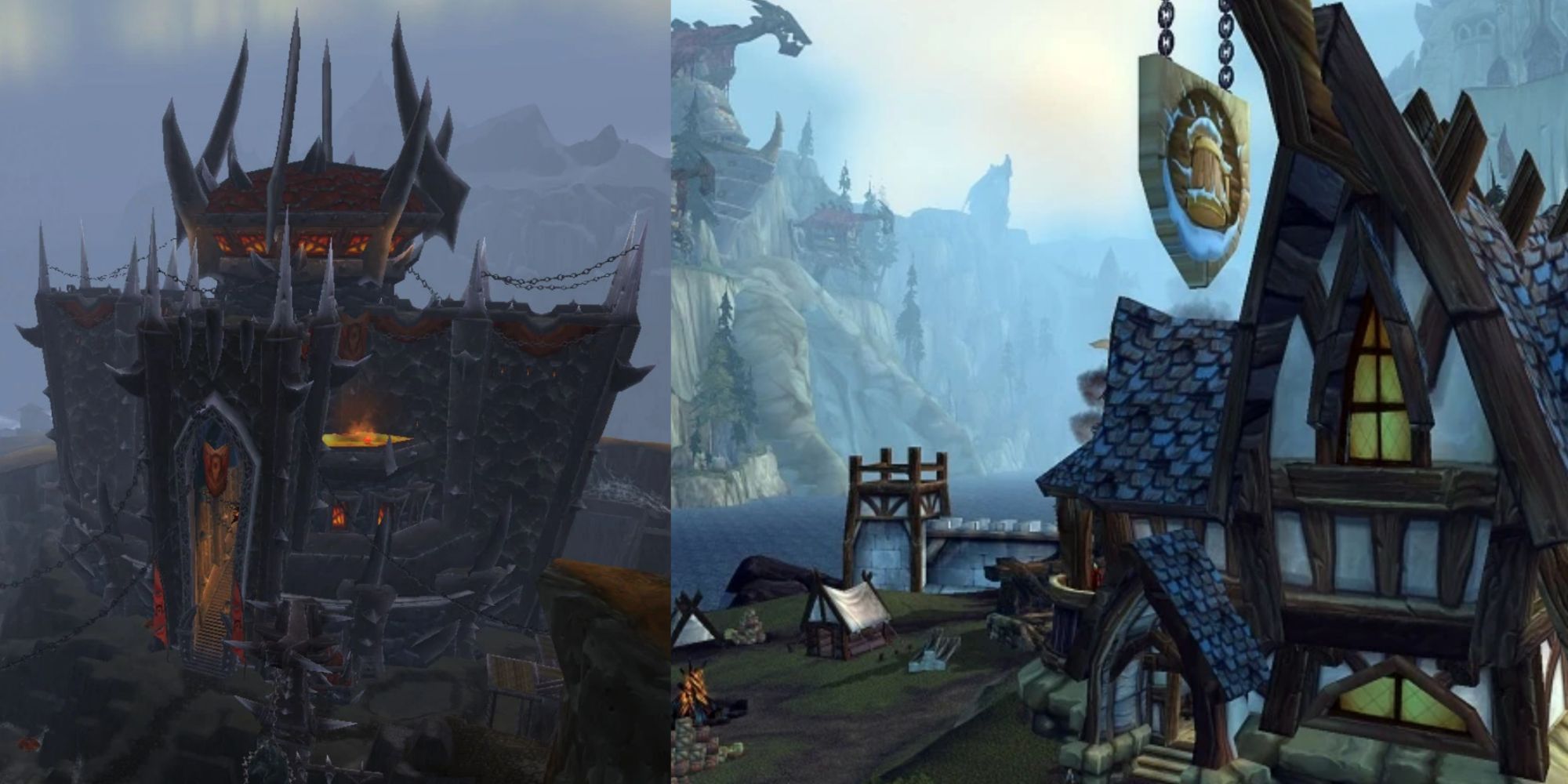 northrend cities Valgarde Warsong Hold wotlk world of warcraft