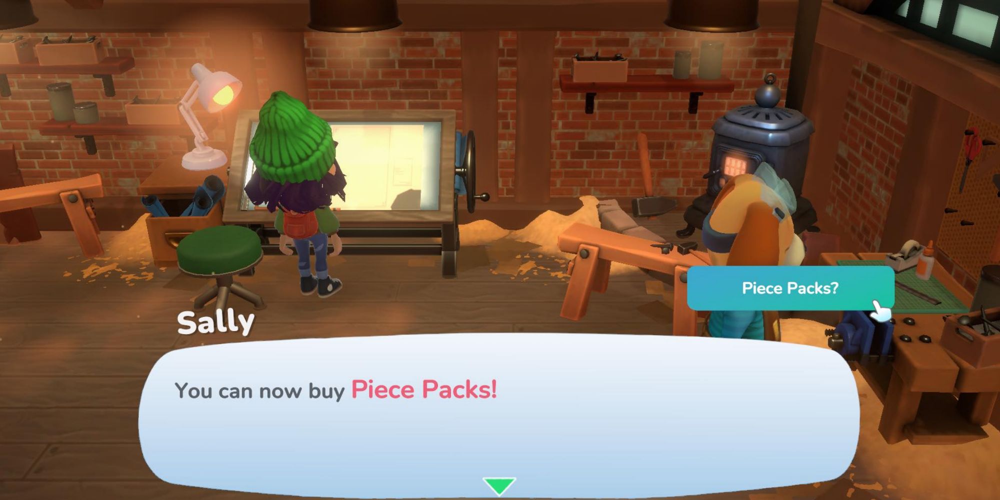 ability to buy piece packs