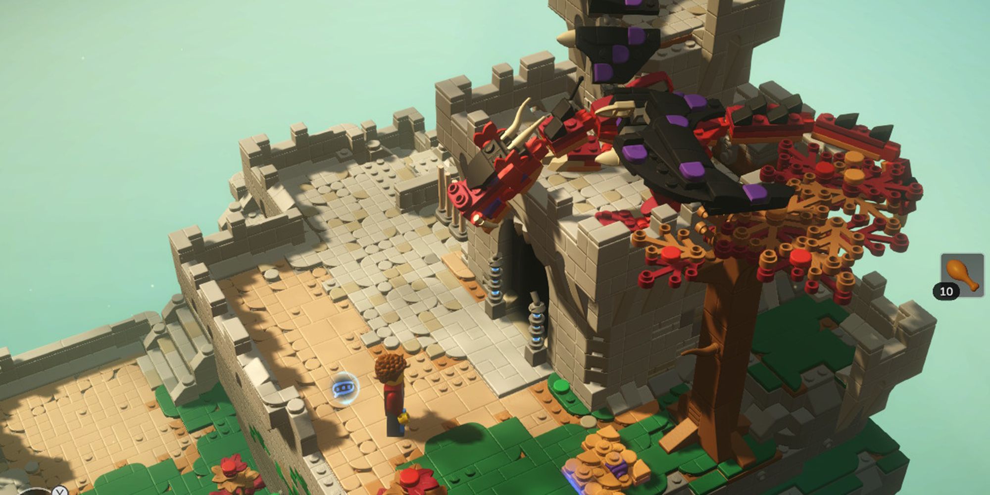 Red Dragon LEGO Bricktales
