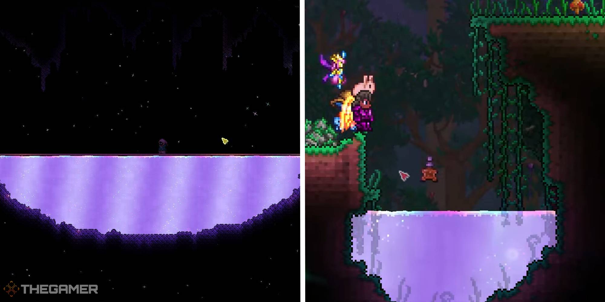 Where to find shimmer in terraria