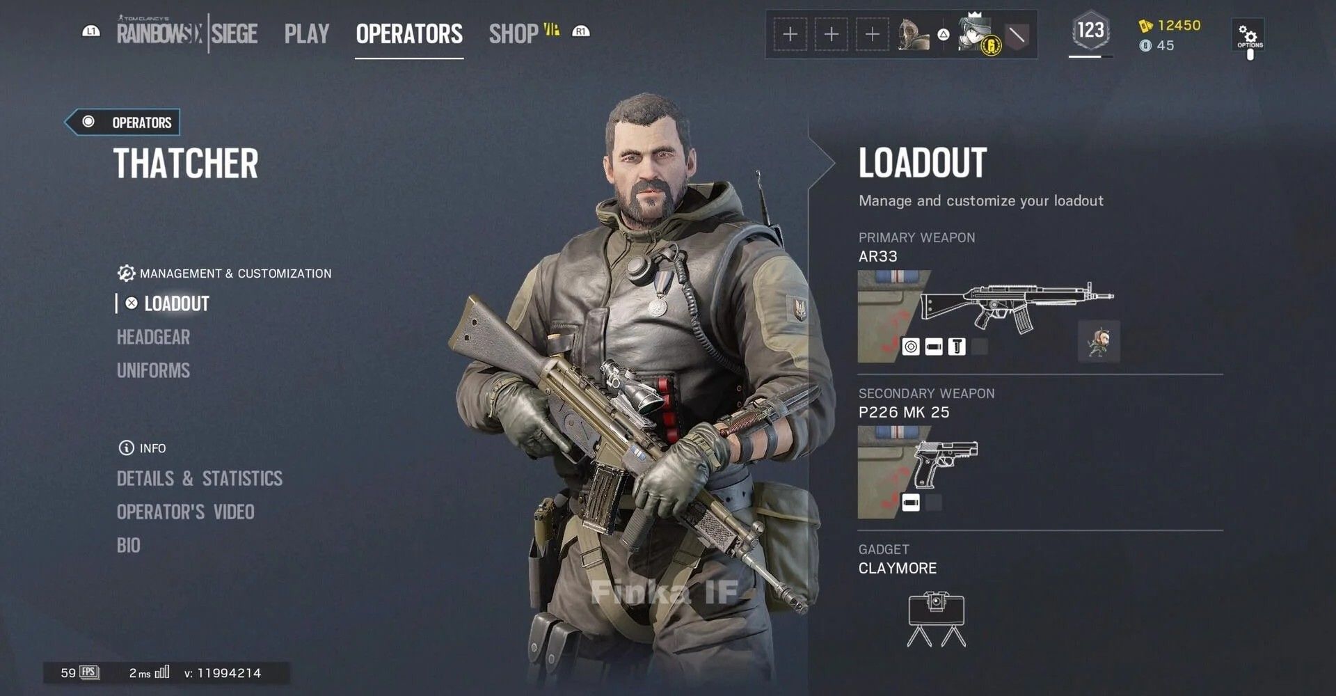 How to play as thatcher in rainbow six siege