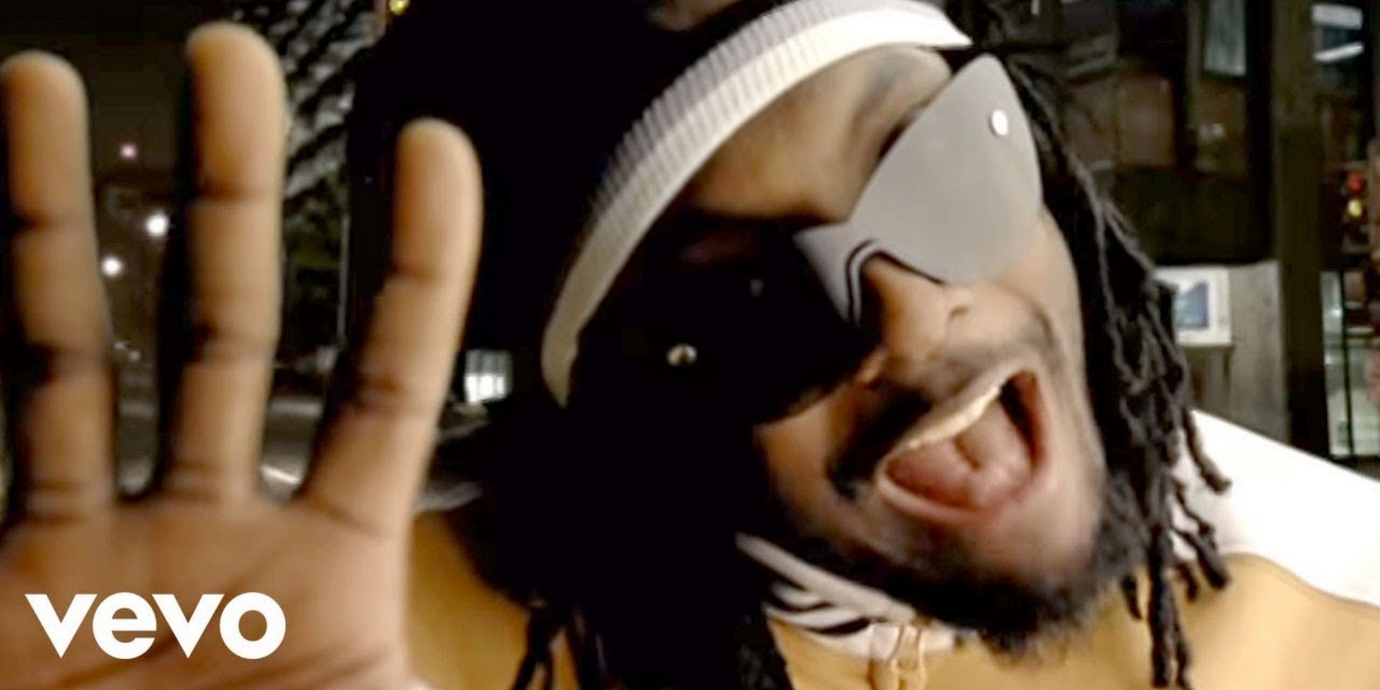 will i am of the black eyed peas let's get it started music video thumbnail