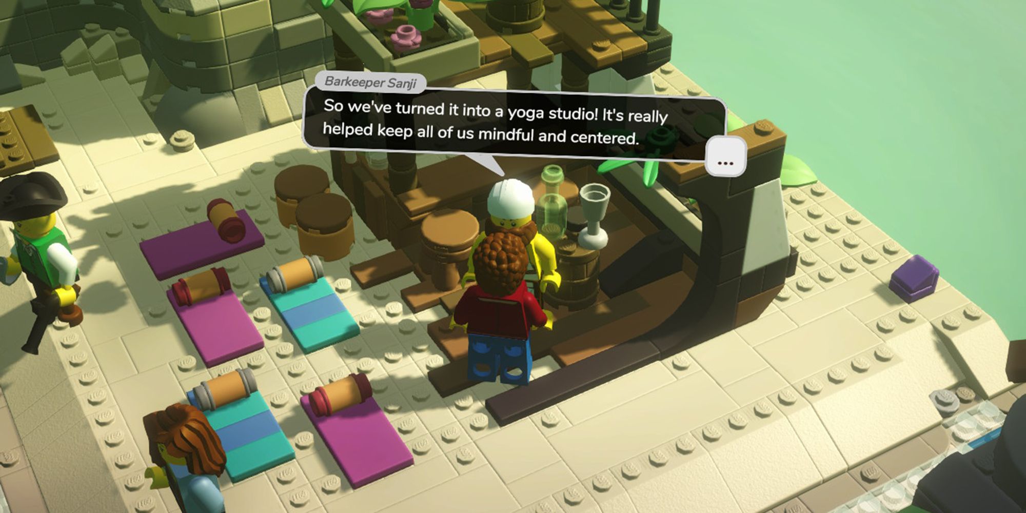 Yoga LEGO Bricktales