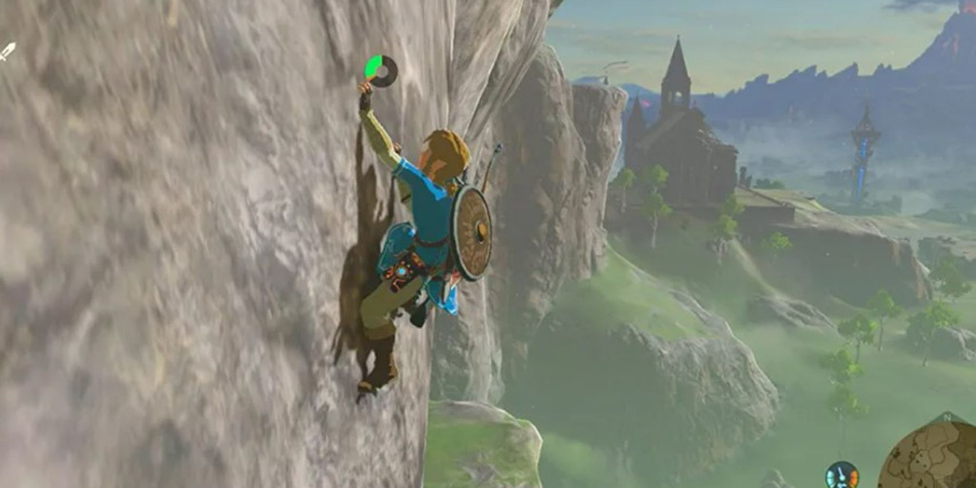 Climbing in Breath of the Wild