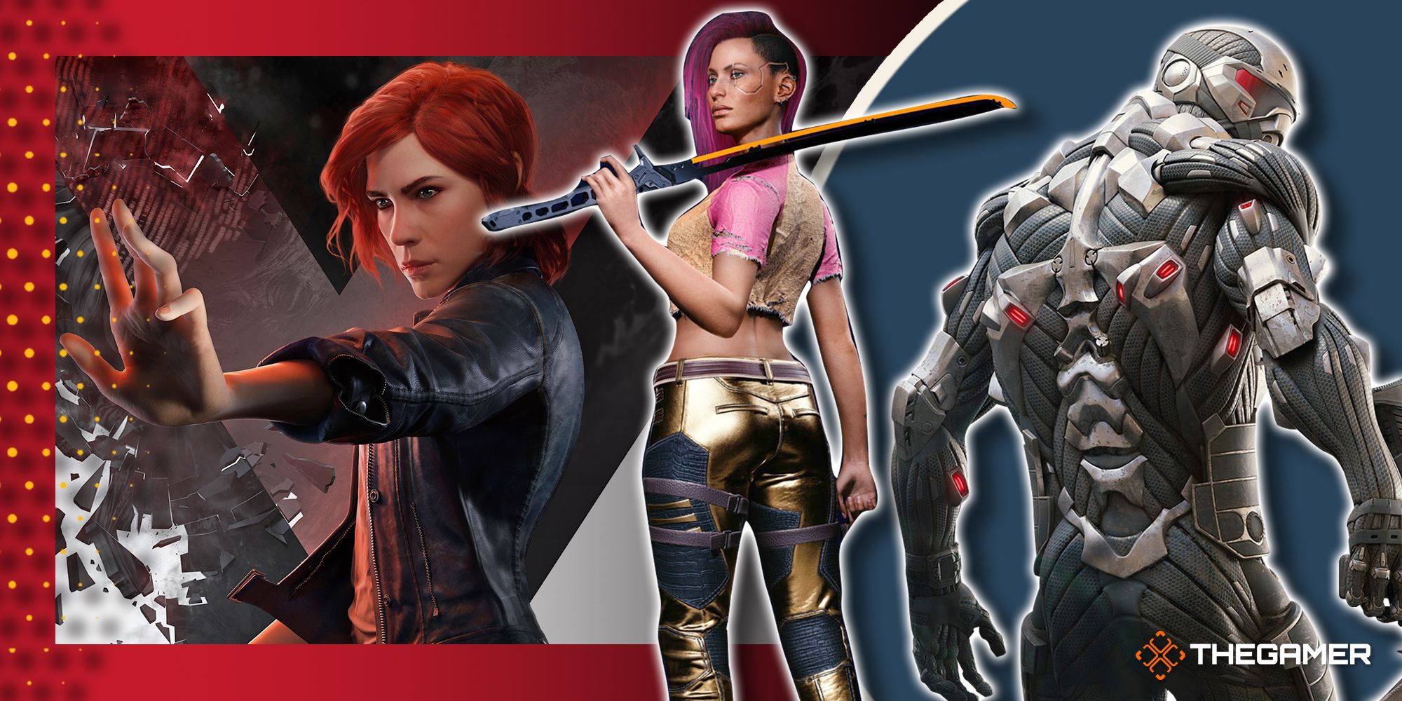 Games Art: Control, Cyberpunk 2077 and Crysis Remasters.