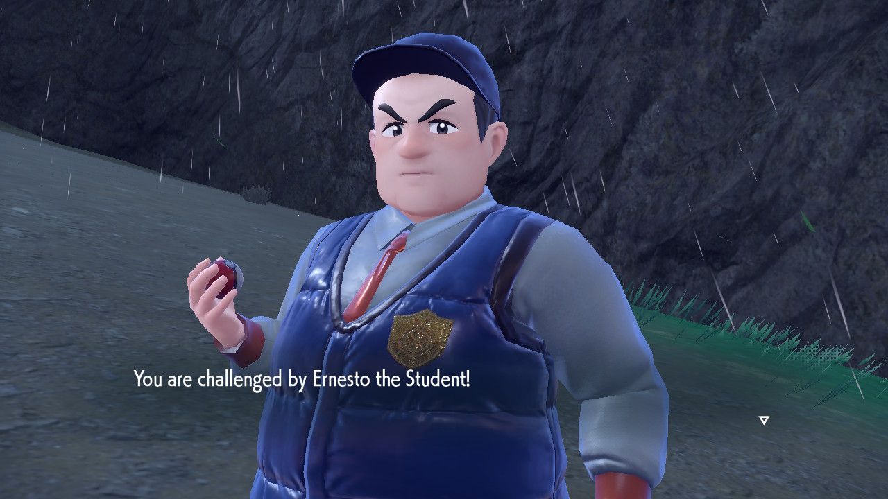 Ernesto the Student in Pokemon Scarlet