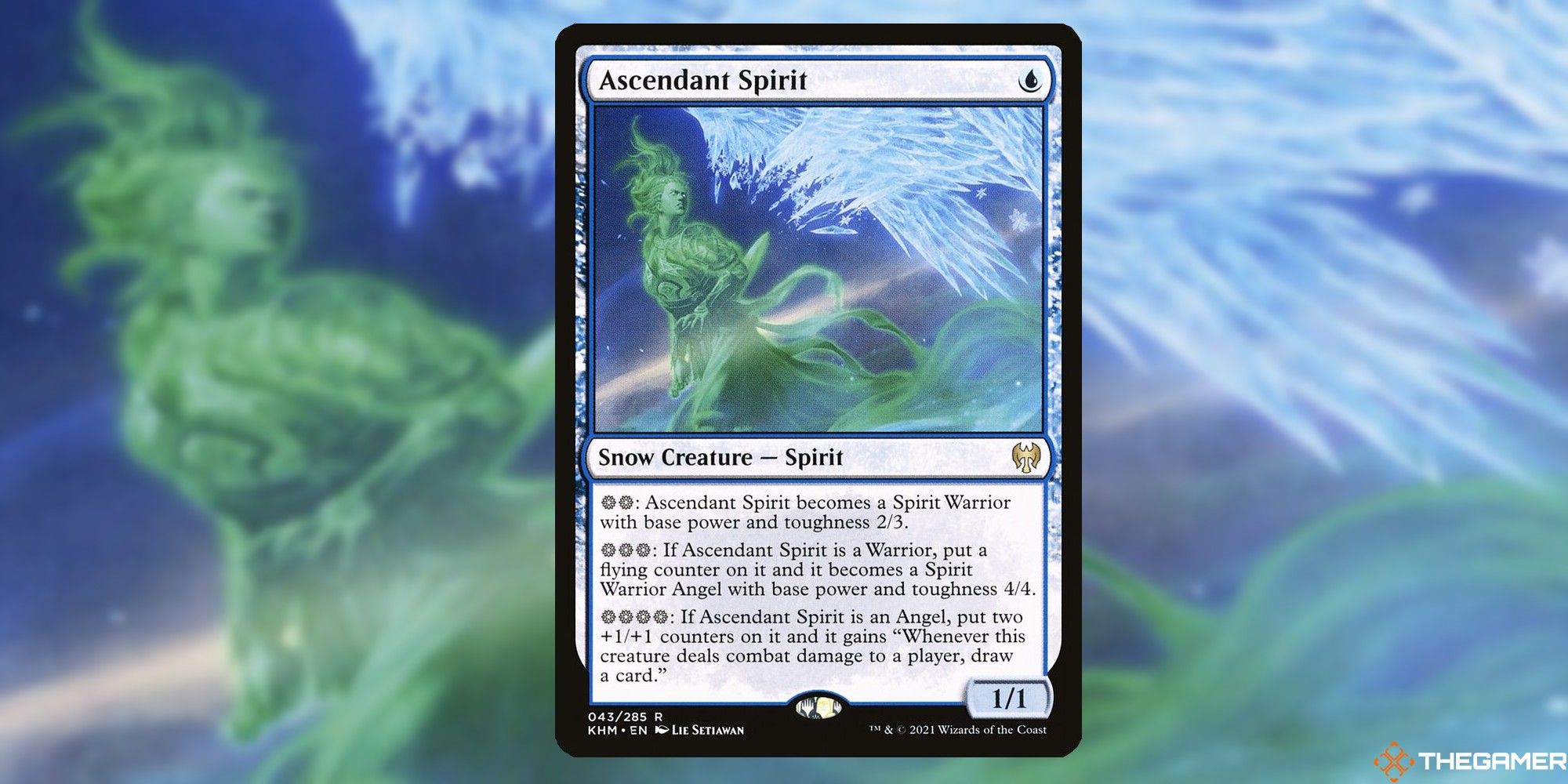 Ascendant Spirit card and art background
