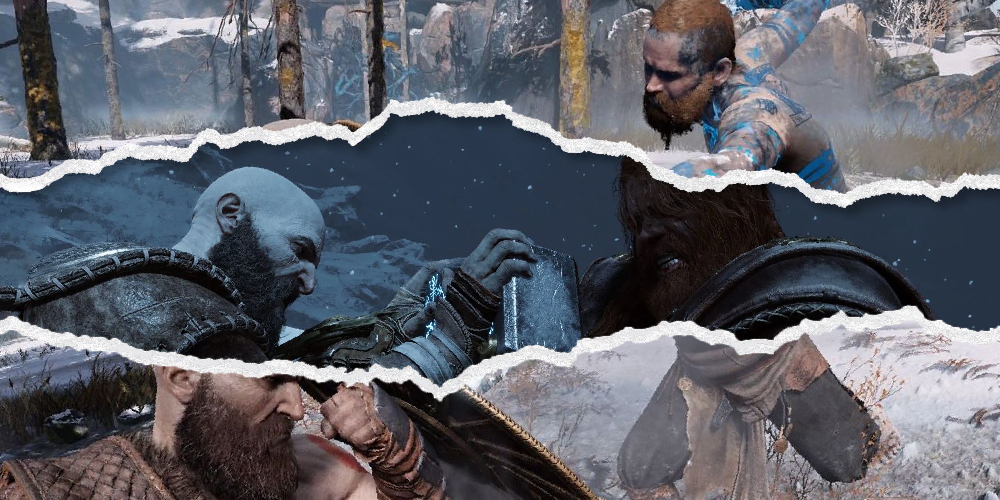 God of War Ragnarok: How Tall are Kratos, Thor, and Tyr Supposed to Be?