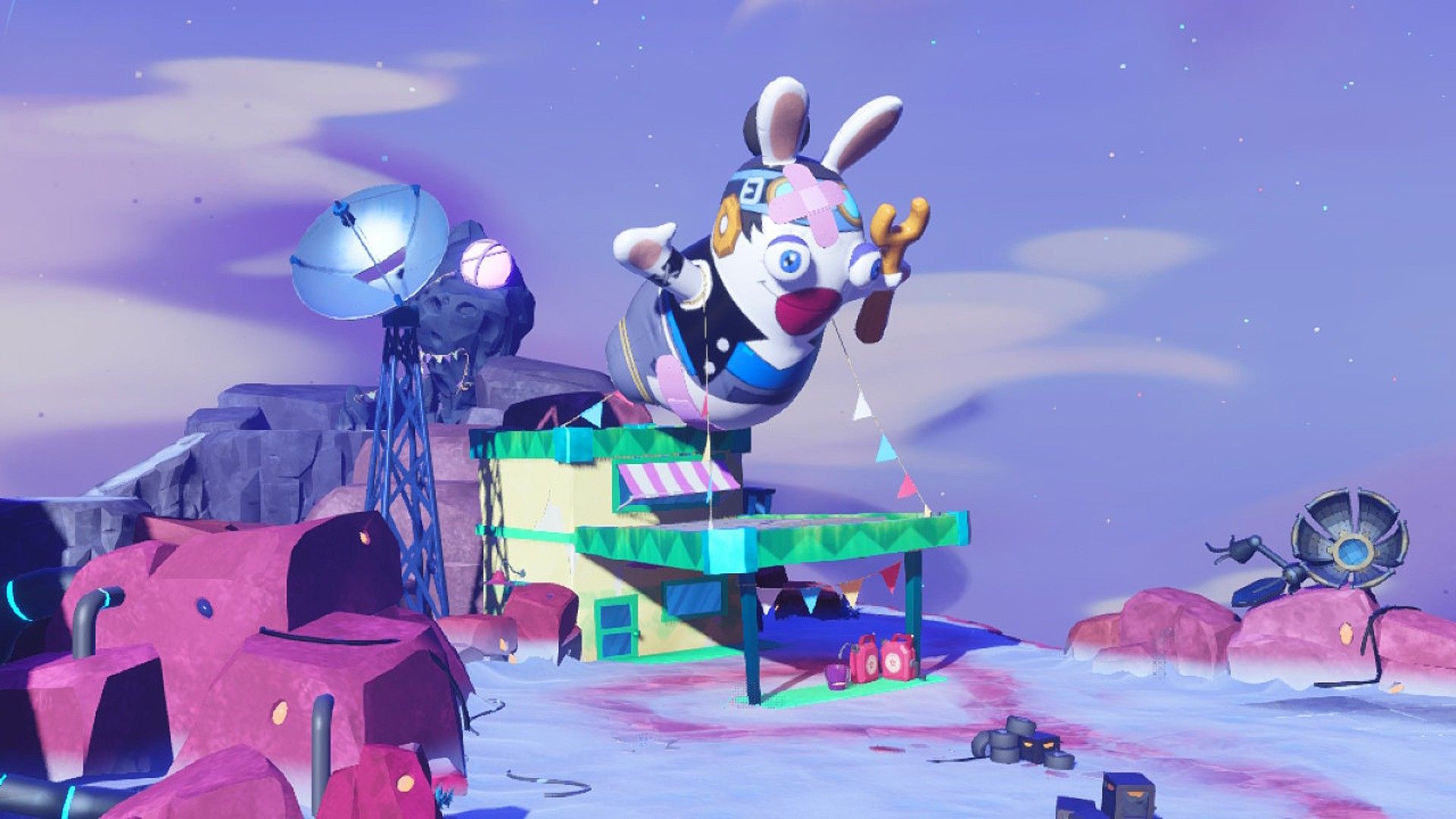 Mario + Rabbids Sparks of Hope on X: You are doooooOOoooomed! But Madame  Bwahstrella is merciful. Wishing you luck to survive this haunted journey  in the new #MarioRabbids Sparks of Hope DLC #