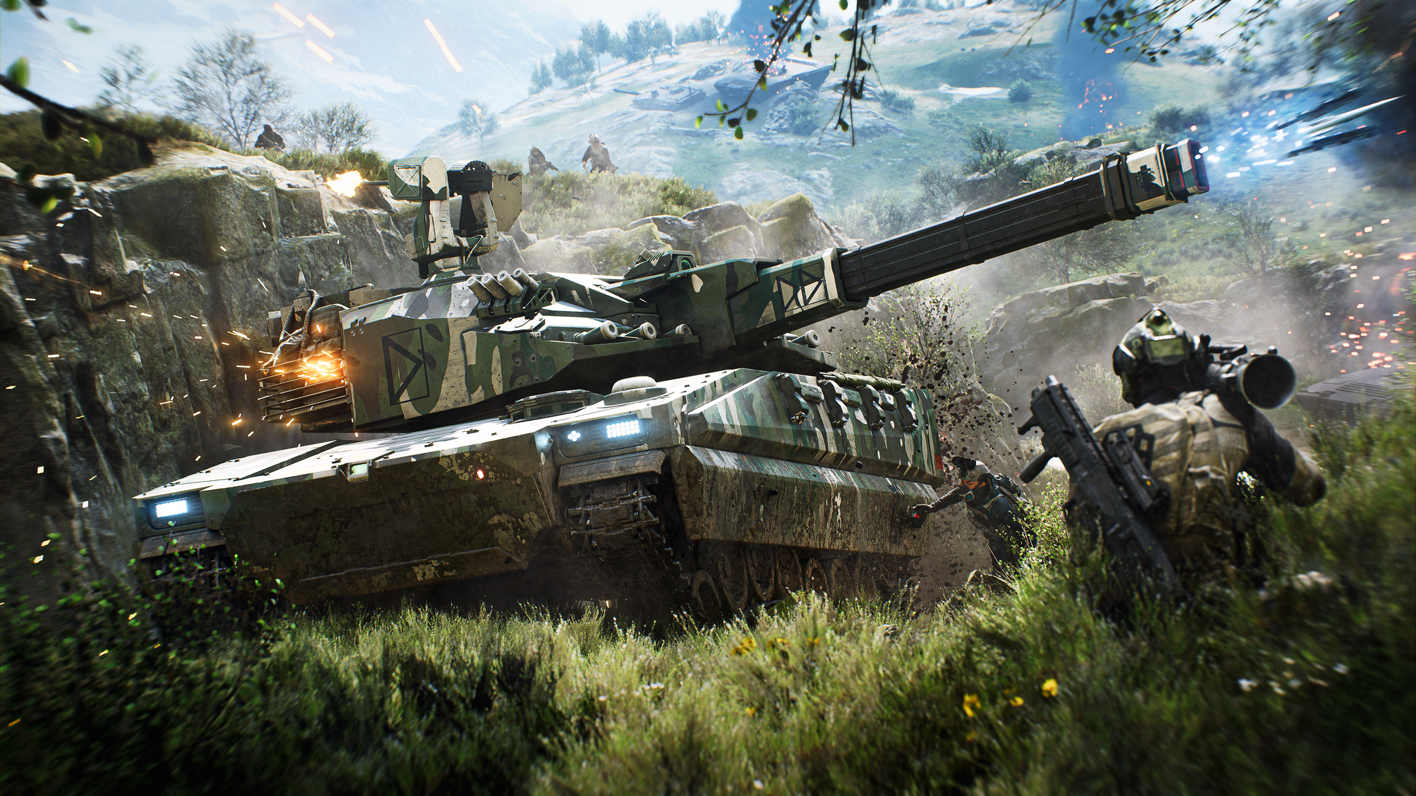 Battlefield 2042's new tank introduced in Season 3.