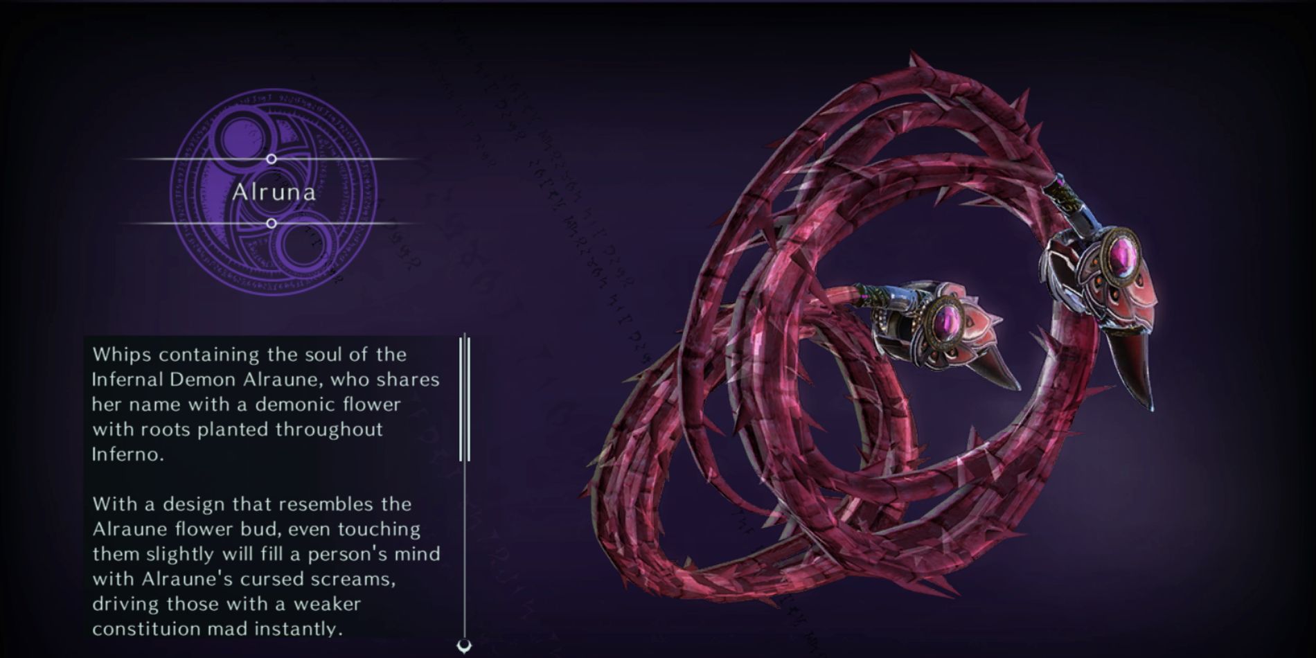 Alruna in Bayonetta 3.